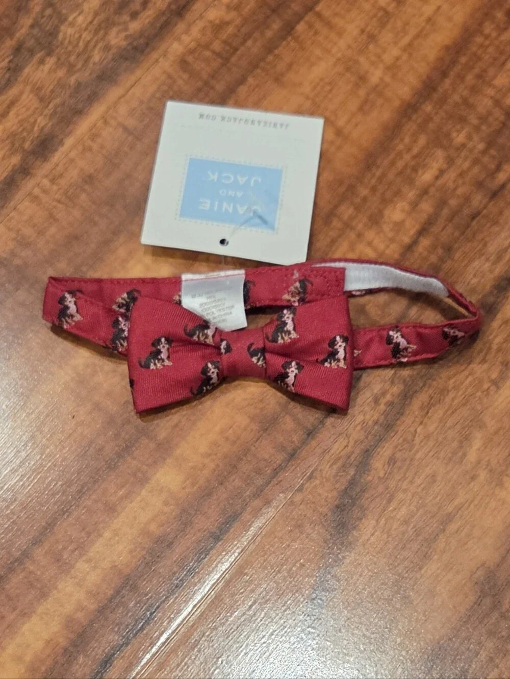 Janie and Jack EUC/NWT 12-18 Month Gray Vest, Knickers, Dog Bowtie and Plaid Cap
